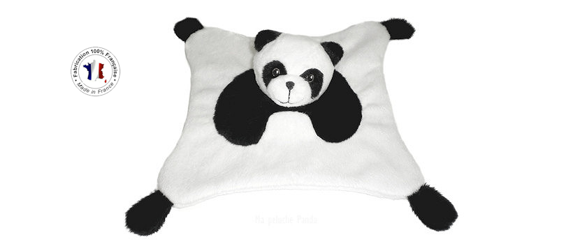 Doudou Panda made in france